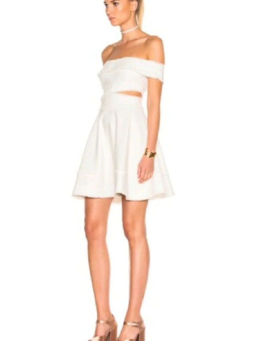 cinq à sept Vanessa Dress in Ivory Size 2